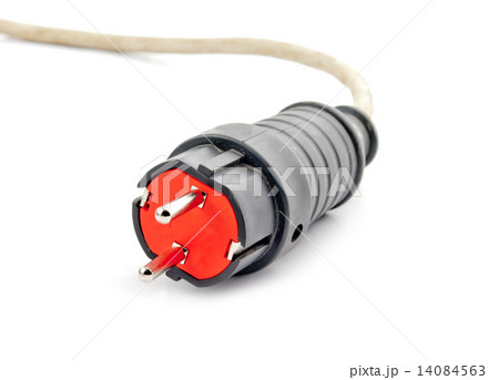 electric cable isolated 14084563