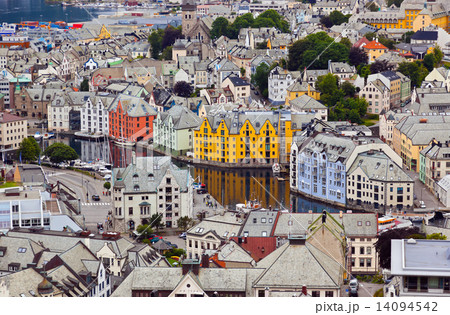 Cityscape of Alesund Norway Cityscape of Alesund Norway 14094542