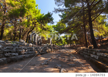 Old town Phaselis in Antalya, Turkey Old town Phaselis in Antalya, Turkey 14094703