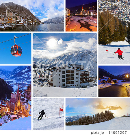 Collage of Austria images Collage of Austria images 14095297
