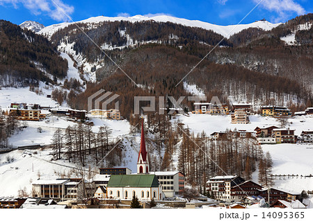 Mountains ski resort Solden Austria Mountains ski resort Solden Austria 14095365