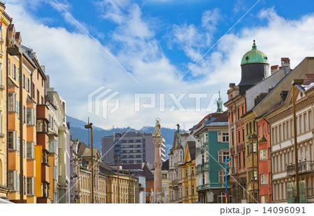 Our Lady statue at old town in Innsbruck Austria 14096091