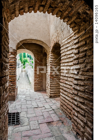 Inside of Gibralfaro fortress (Alcazaba de Malaga). Malaga city Inside of Gibralfaro fortress (Alcazaba de Malaga). Malaga city 14096165