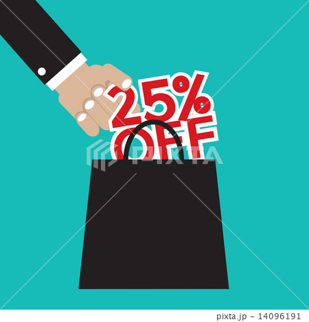 25 Percent Off. 14096191