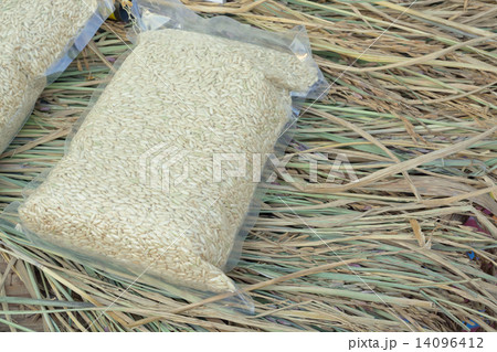 Rice in Vacuum Plastic Bag 14096412