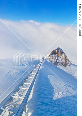 Mountains ski resort Kaprun Austria 14097403