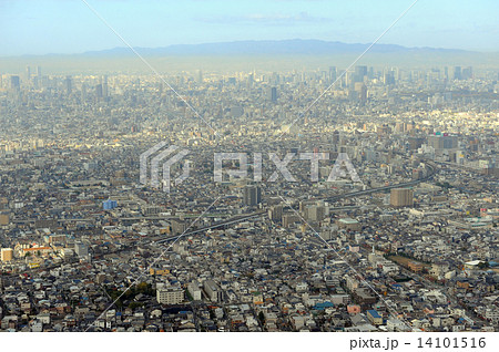 東大阪市を空撮 14101516