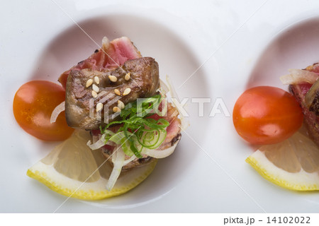 japanese cuisine. sashimi on the background 14102022