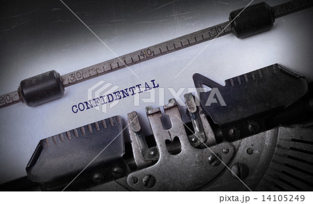 Vintage inscription made by old typewriter Vintage inscription made by old typewriter 14105249