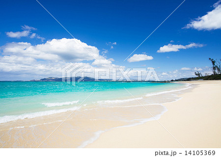 沖縄のビーチ・喜瀬ビーチ 沖縄のビーチ・喜瀬ビーチ 14105369