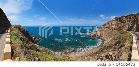 Coast in Tenerife island - Canary Spain Coast in Tenerife island - Canary Spain 14105473