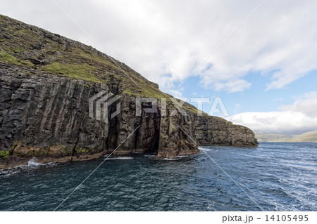 Far Oer Danmark Vestmanna Cliffs Panorama 14105495