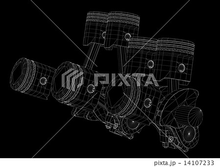 Pistons, V8 engine 14107233