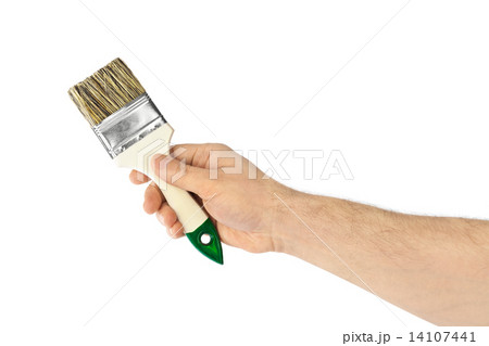 Hand with brush 14107441
