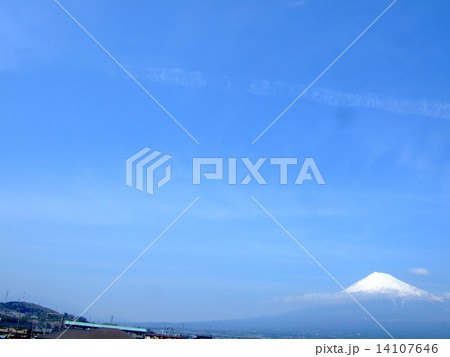 富士山と空 14107646