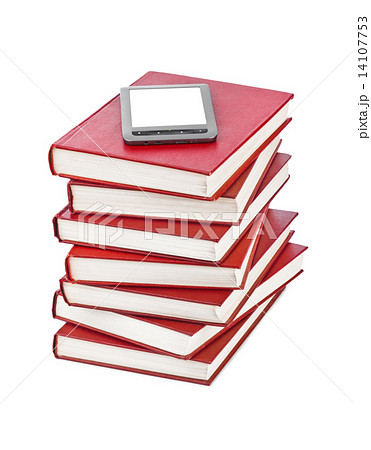 E-book reader and books 14107753