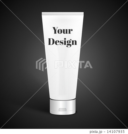 Vector Illustration of Tube for Cosmetic Package 14107935