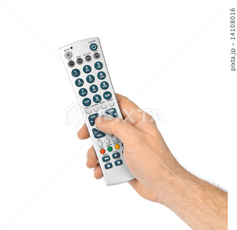 Hand with remote control 14108016