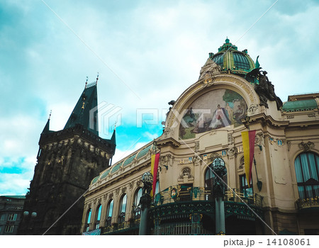 Powder Tower and Social House in Prague Powder Tower and Social House in Prague 14108061