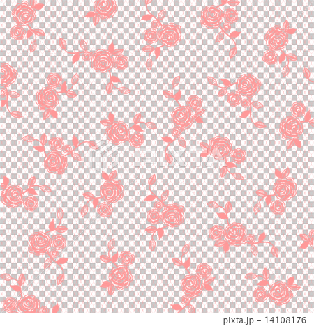 Rose Pattern Stock Illustration