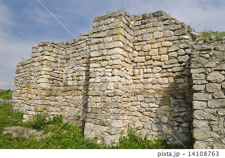Ancient ruins of a medieval fortress close to the village of Cherven, Bulgaria 14108763