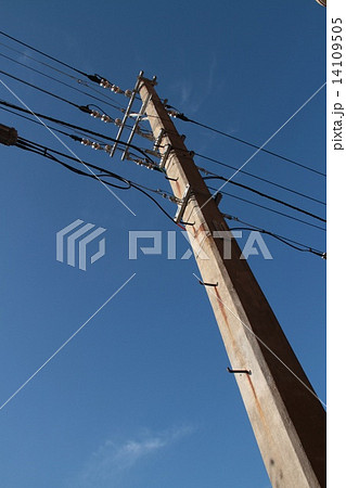 日本最古のコンクリート電柱・函館 14109505