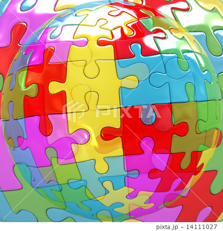 Transparent button on the mosaic background 14111027