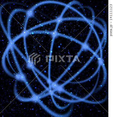 宇宙のネット空間／背景 14111123