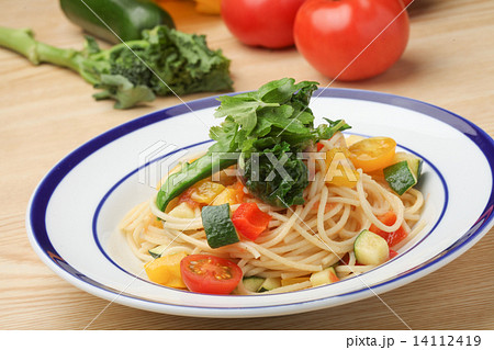 野菜のクリームスパゲッティ 野菜のクリームスパゲッティ 14112419