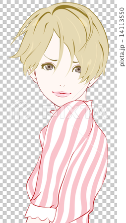 女性　春服　自信 14113550