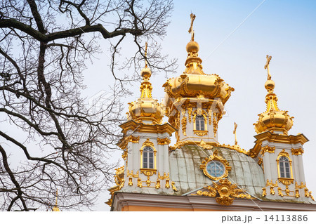 Church of Saints Peter and Paul in Peterhof by Rastrelli 14113886