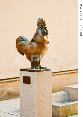 Cockerel on a pedesta Cockerel on a pedesta 14115958