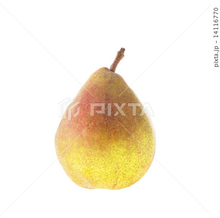 Fresh Fruit: Red Pear. Isolated 14116770