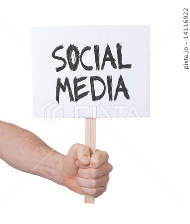 Hand holding sign, isolated on white Hand holding sign, isolated on white 14116922