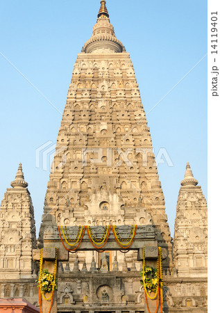 インド ブッダガヤー マハー・ボディ寺院 インド ブッダガヤー マハー・ボディ寺院 14119401