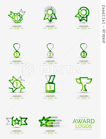 Award icon set, Logo collection Award icon set, Logo collection 14119442