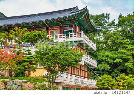Traditional architecture old building temple in Korea Traditional architecture old building temple in Korea 14121144