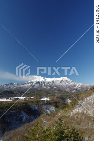 冬の御嶽山（おんたけさん）　九蔵峠より 14125061