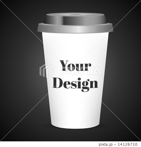 Disposable coffee cup isolated. Vector illustration Disposable coffee cup isolated. Vector illustration 14126710