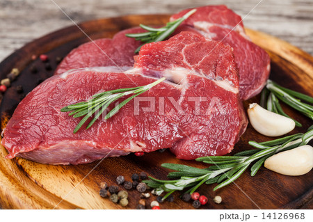 Raw beef meat Raw beef meat 14126968