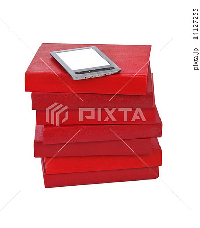 E-book reader and books E-book reader and books 14127255