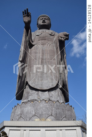 茨城県 世界一の青銅製立像 牛久大仏（うしくだいぶつ）の写真