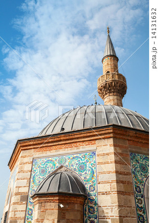 Facade of ancient Camii mosque, Konak square, Izmir Facade of ancient Camii mosque, Konak square, Izmir 14131632