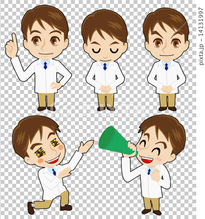 男性在白色,切割通知 男性在白色,切割通知 14131997