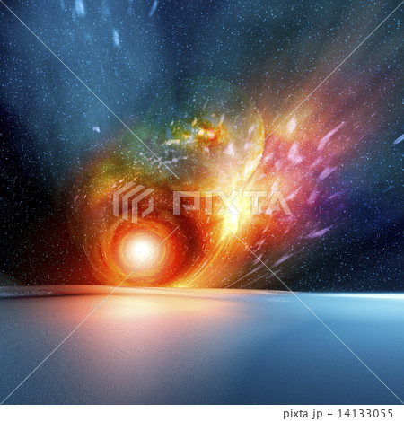 無限宇宙のイラスト素材