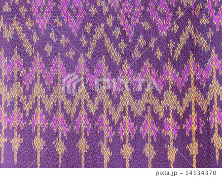 Thai silk pattern 14134370
