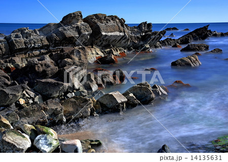 平磯海岸の白亜紀層 平磯海岸の白亜紀層 14135631