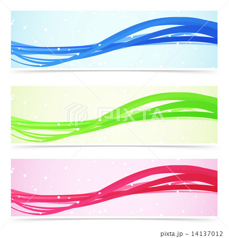 Web speed line colorful banner collection 14137012