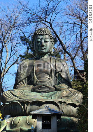 中山法華経寺の大仏像 14138201