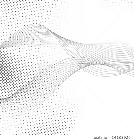 Abstract smooth swoosh line dotted noise background 14138926